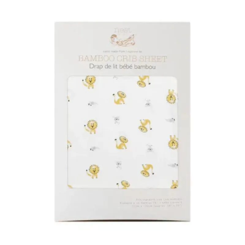 Fitted Bamboo Crib Sheet