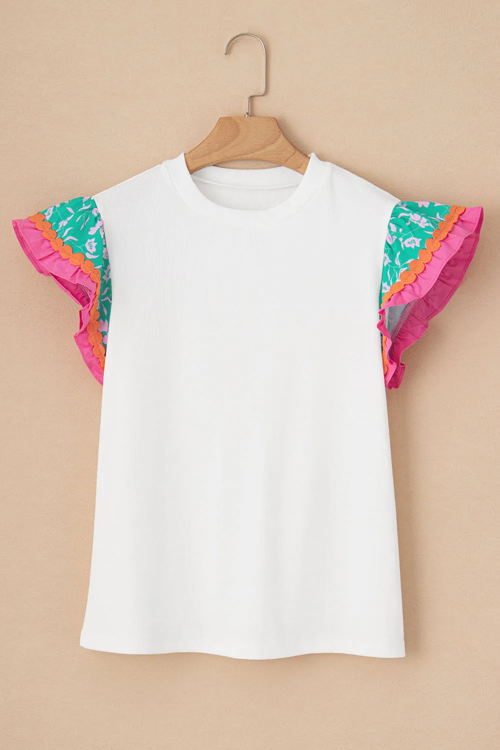 Floral Sleeve Top