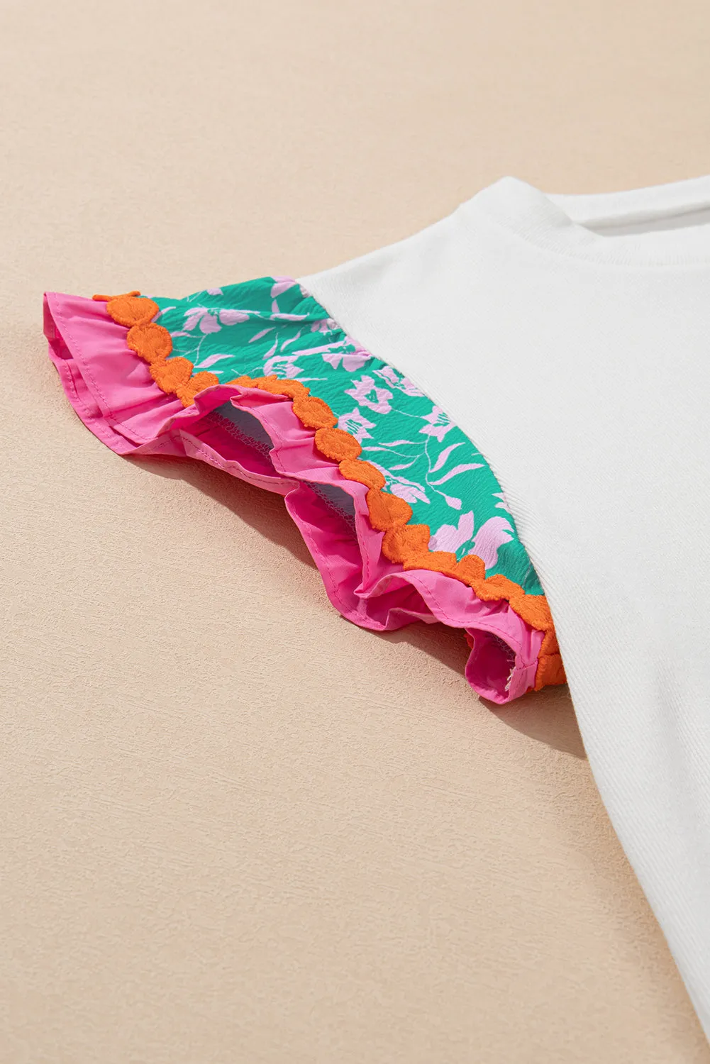 Floral Sleeve Top