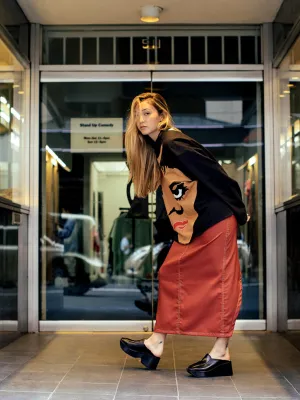 Francesca Longo Face Sweatshirt No. 1