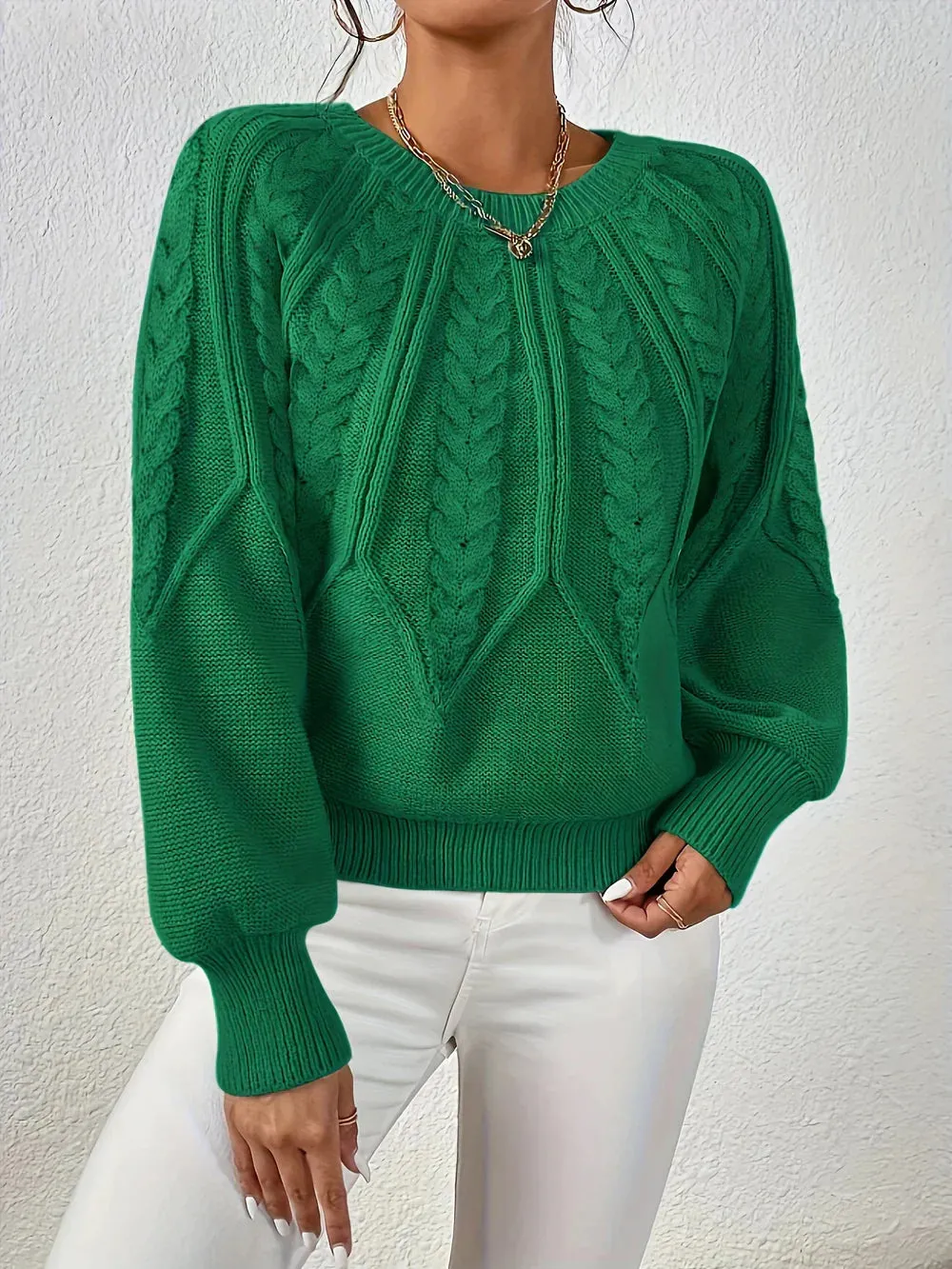 Francine - Trendy Knit Sweater for Women