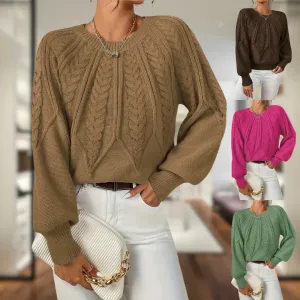 Francine - Trendy Knit Sweater for Women