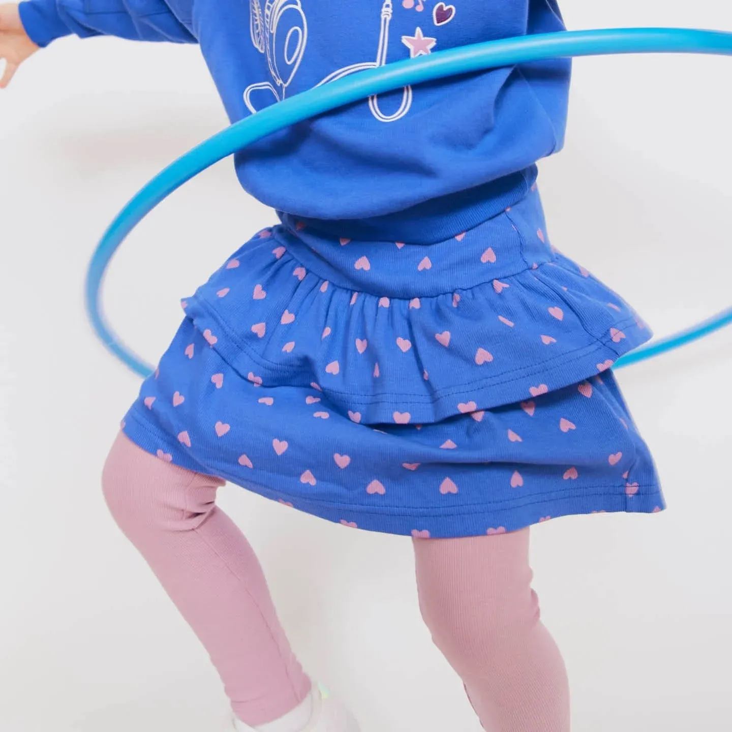 Fred's World Heart Ribbed Skirt