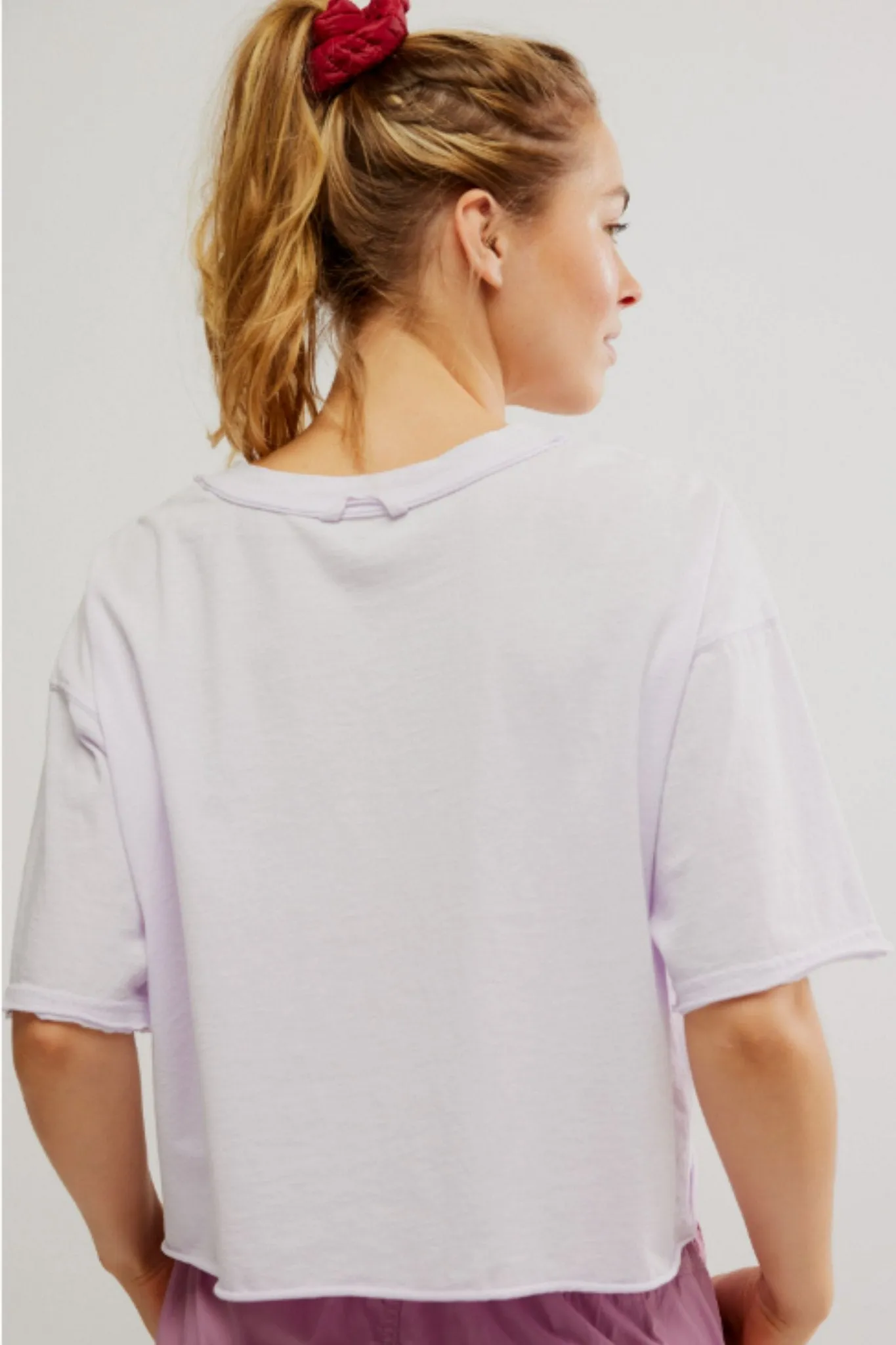 Free People: Inspire Tee in Rose Wash
