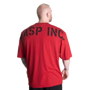 GASP Division Iron Tee Chilli Red
