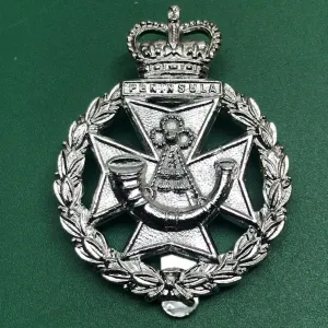 Genuine British Army Cap Badge - Green Jackets Brigade