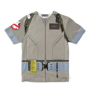 Ghostbusters 1984 Stantz Custom Cosplay Costume Kid Tshirt QT210596Hf