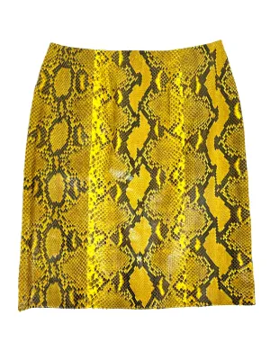 Gianfranco Ferre Python Skirt