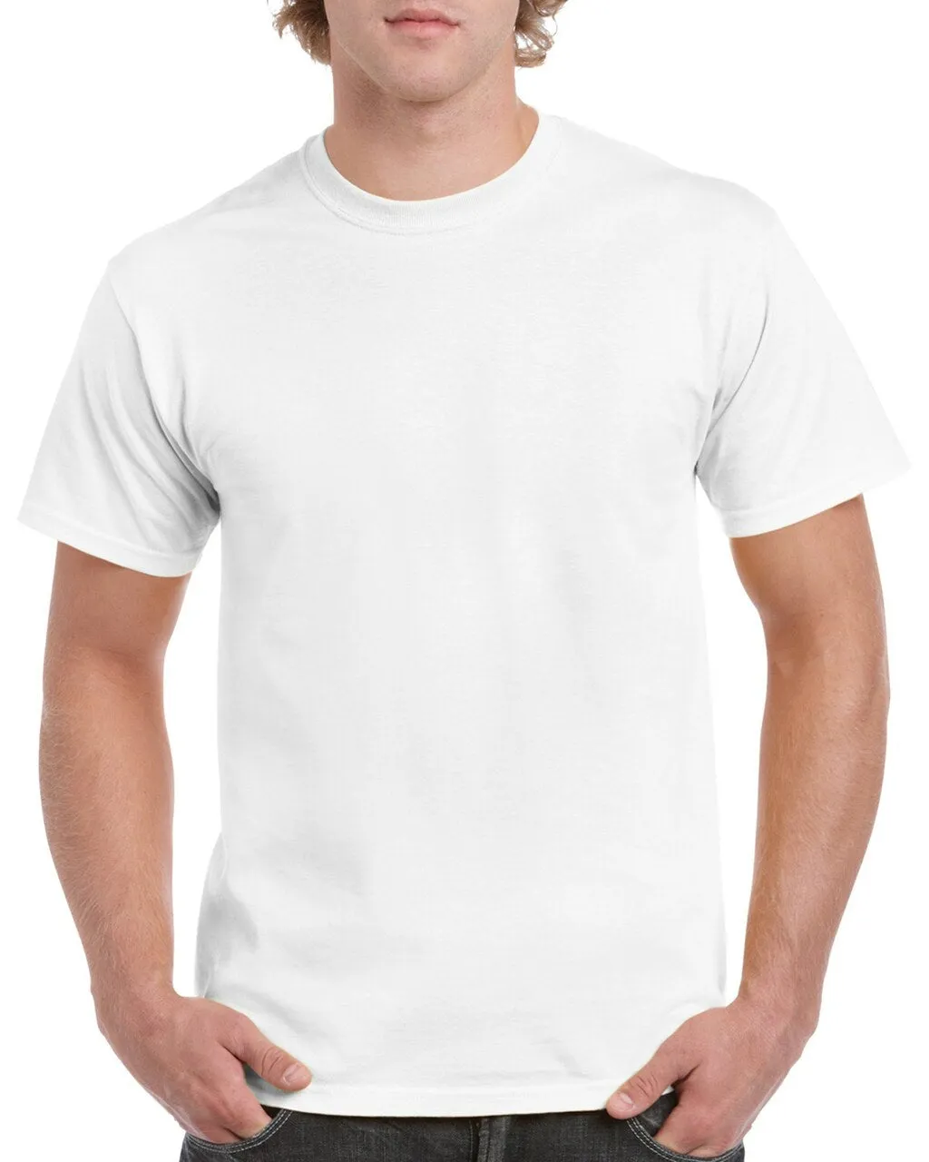 Gildan Heavy Cotton G5000 Adult T-Shirts - 100% Pure Cotton, Comfortable & Durable.