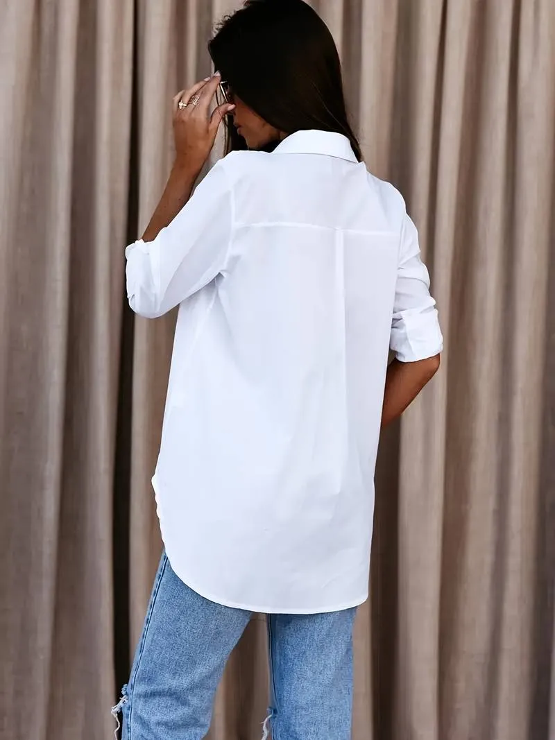 Gimhani | Women's Casual V-Neck Blouse - Comfortable & Stylish