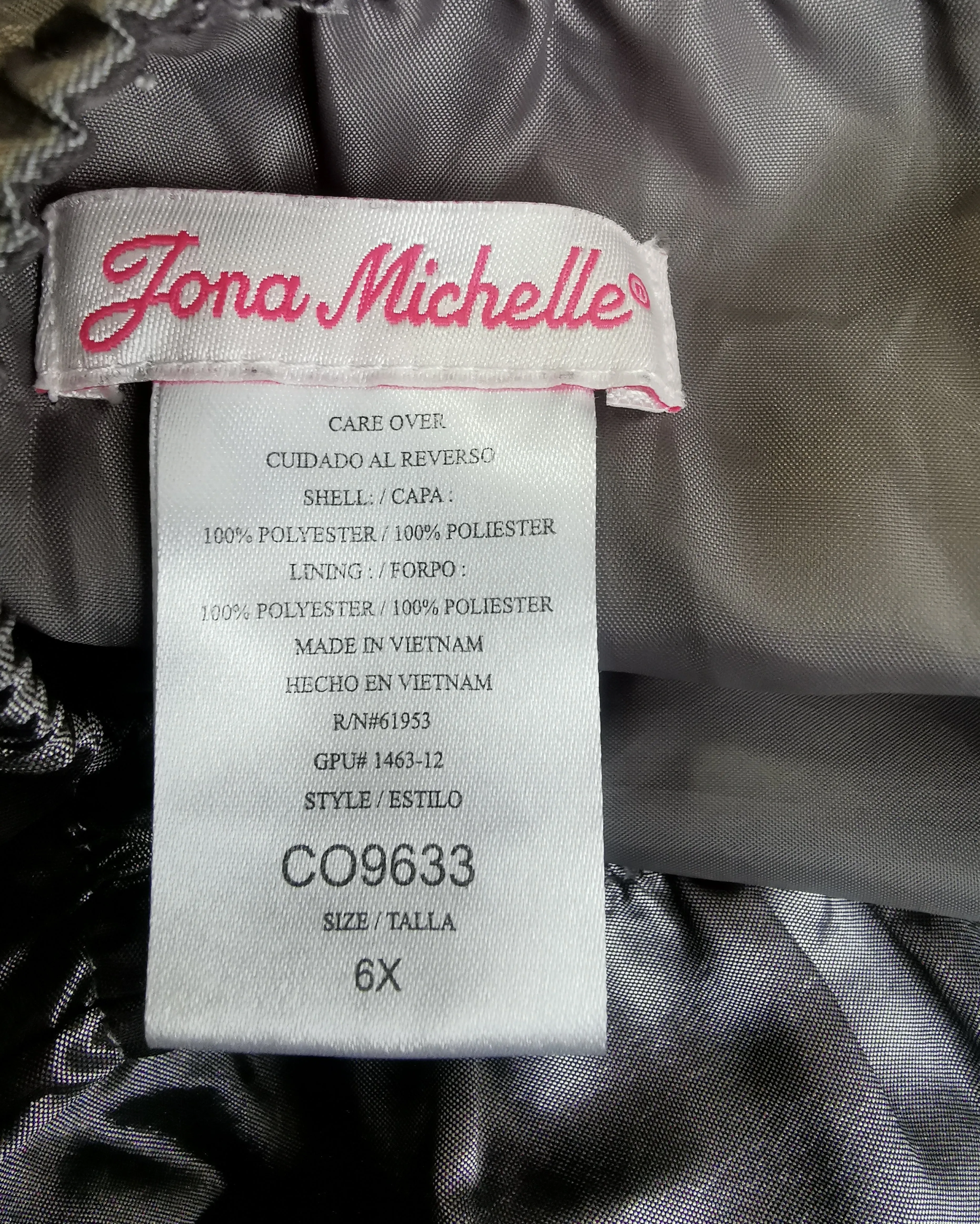 GIRL SIZE 6 YEARS - JONA MICHELLE, Ruffles & Lace Skirt EUC B52