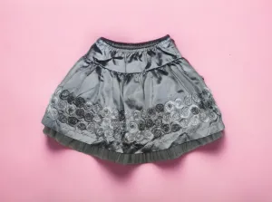 GIRL SIZE 6 YEARS - JONA MICHELLE, Ruffles & Lace Skirt EUC B52