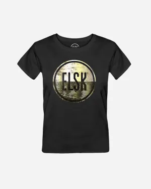 GOLD HORIZON LY WOMEN’S TEE - BLACK