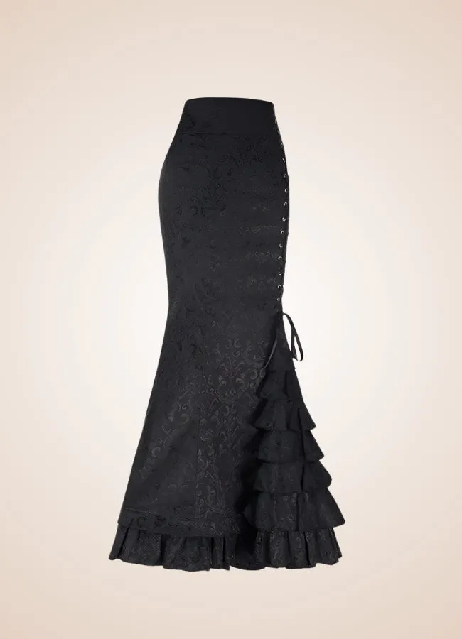 Gothic Medieval Long Skirt