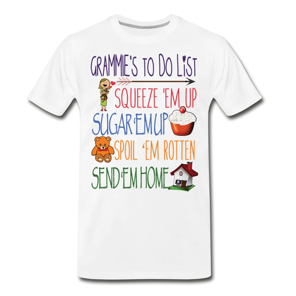 Grammies To Do List Men's Premium T-Shirt (CK1609)