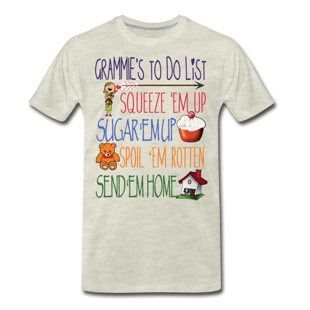 Grammies To Do List Men's Premium T-Shirt (CK1609)