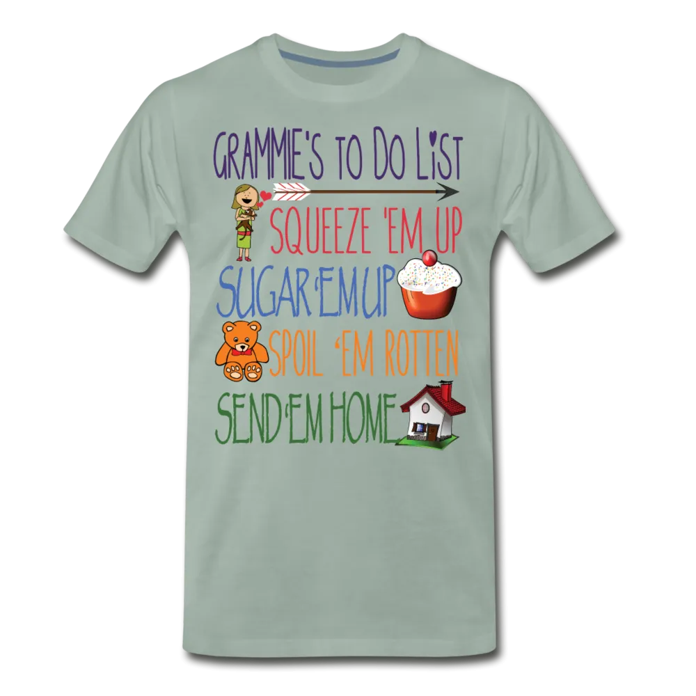 Grammies To Do List Men's Premium T-Shirt (CK1609)