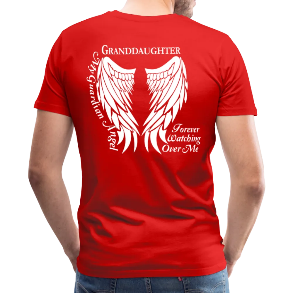 Granddaughter Guardian Angel Men's Premium T-Shirt