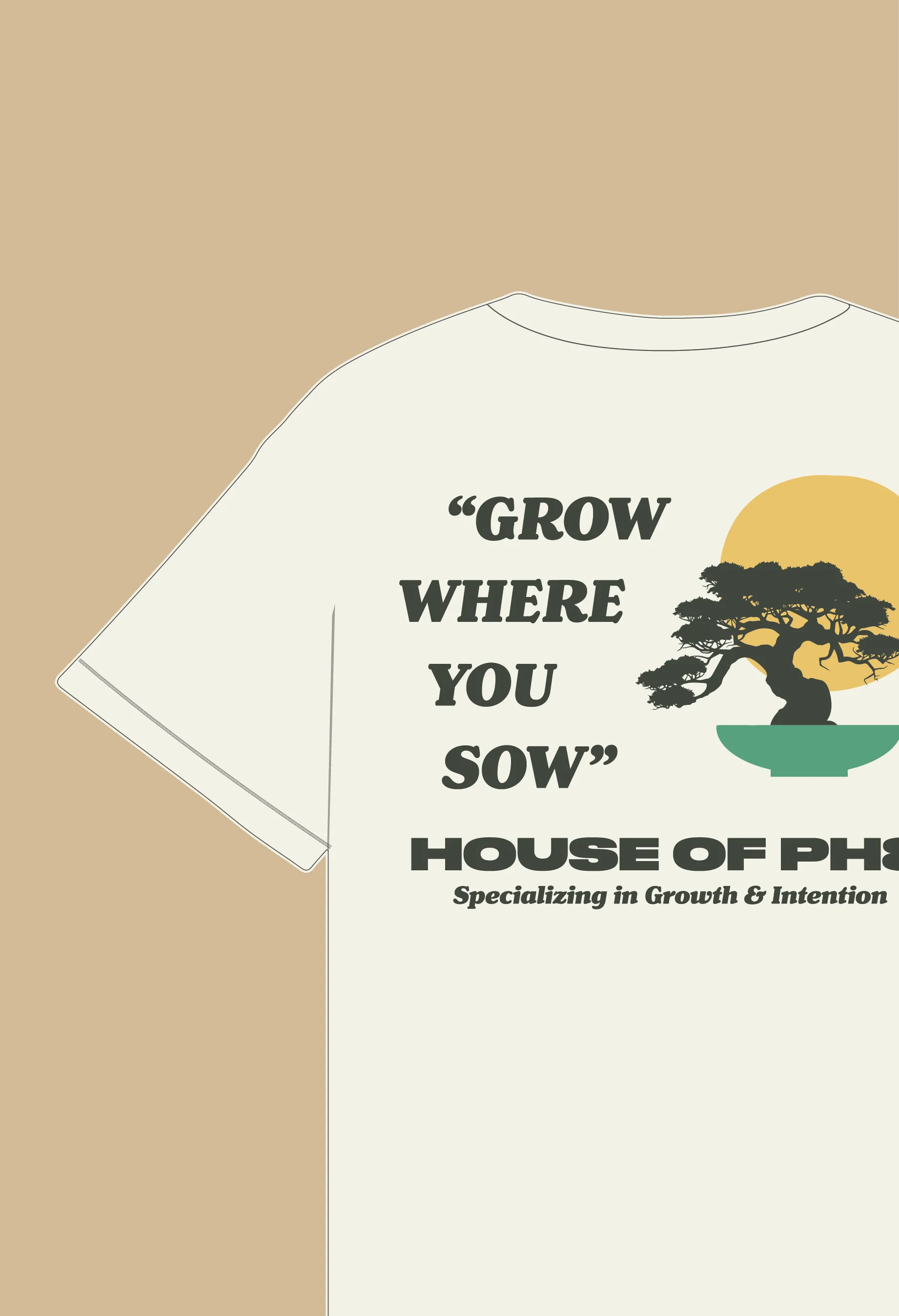 GROW WHERE YOU SOW S/S ~ CHALK