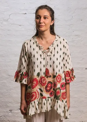 Hacienda Tunic Devine Broderie (Outlet - Final Sale Product)