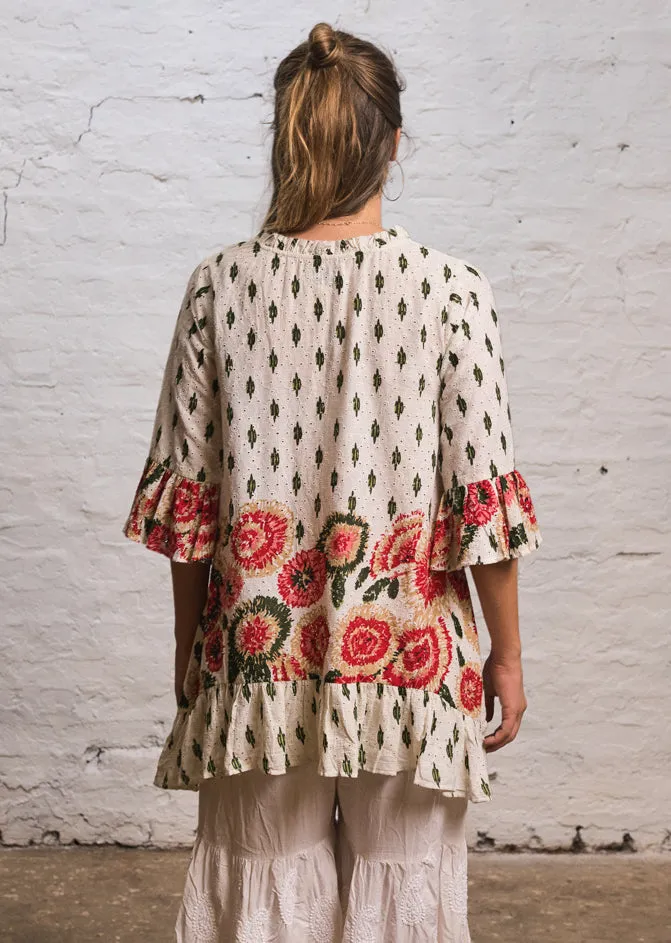 Hacienda Tunic Devine Broderie (Outlet - Final Sale Product)