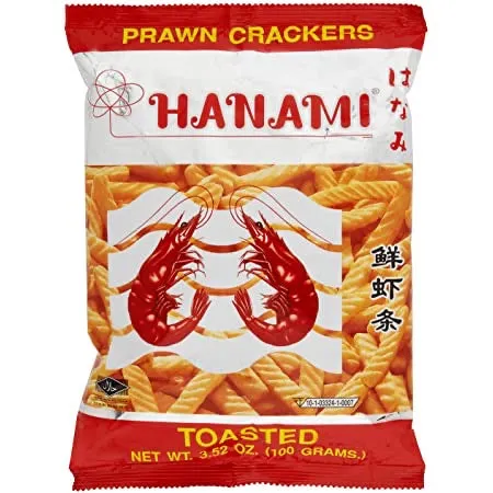 Hanami Prawn Crackers 100g
