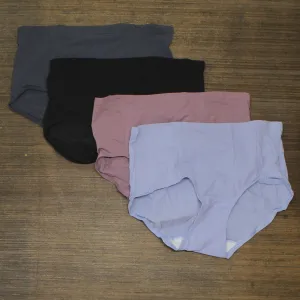 Hanes Premium Women's 4pk Tummy Control Briefs Underwear Colors May Vary M