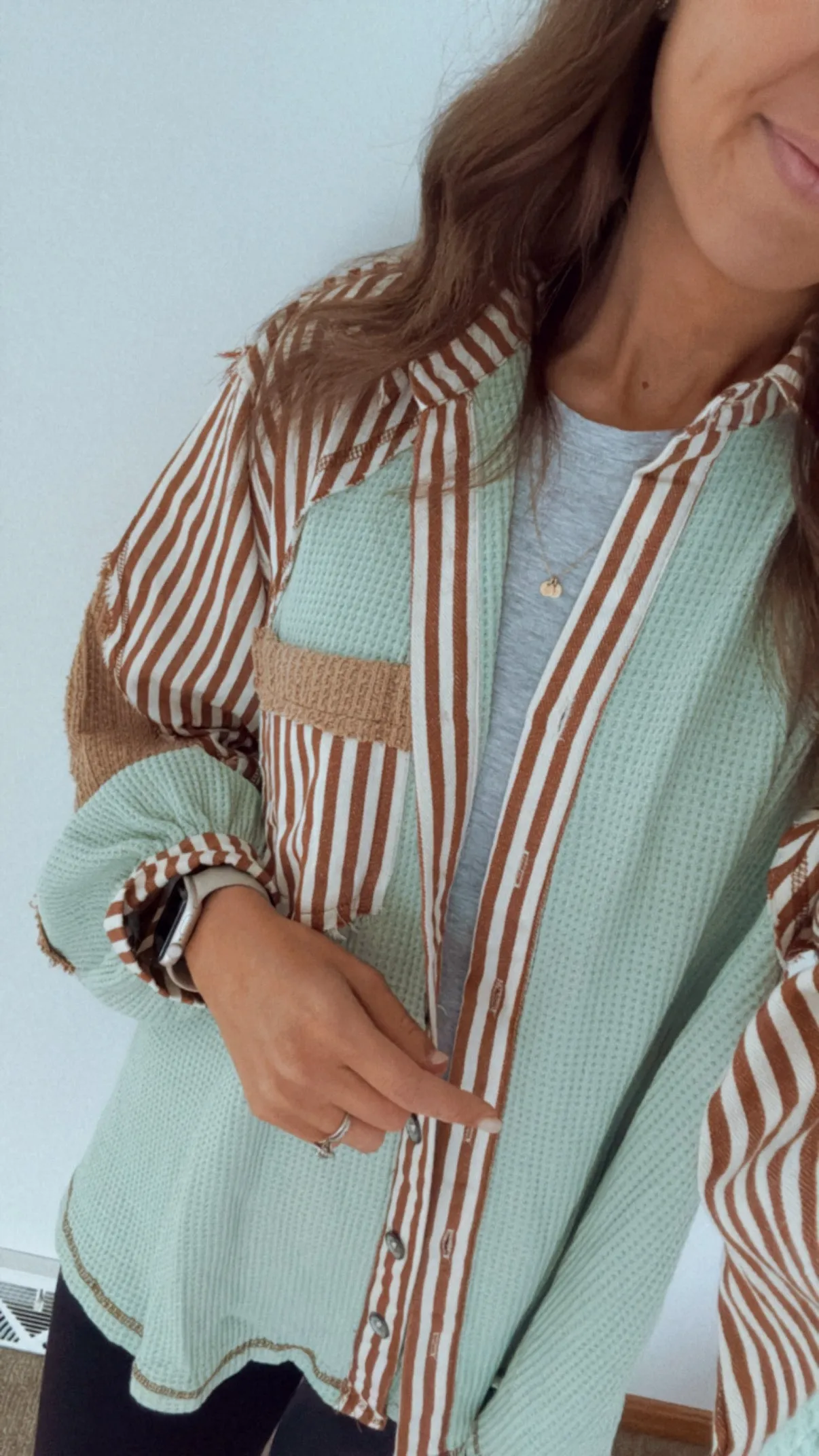 Harbor Breeze Patchwork Shirt