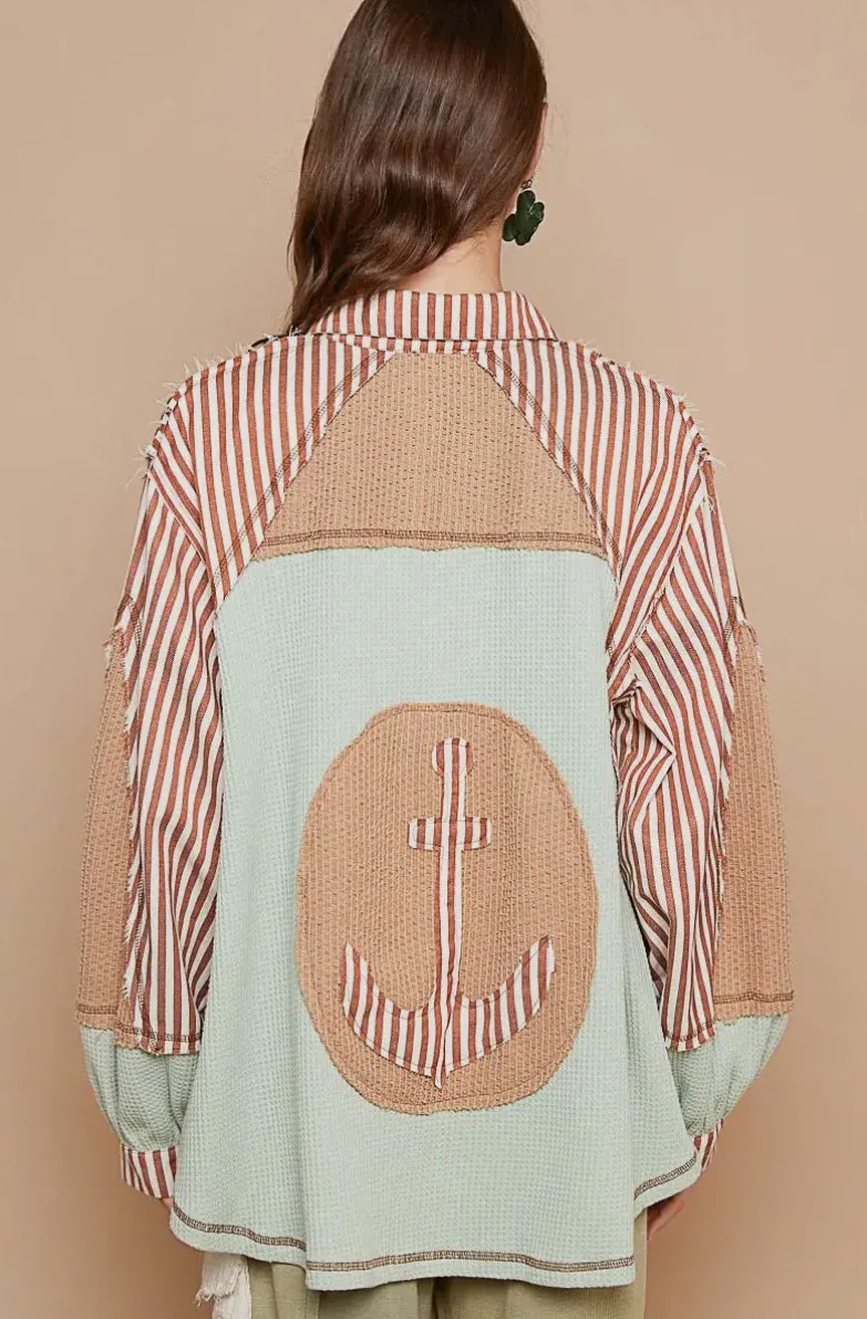 Harbor Breeze Patchwork Shirt