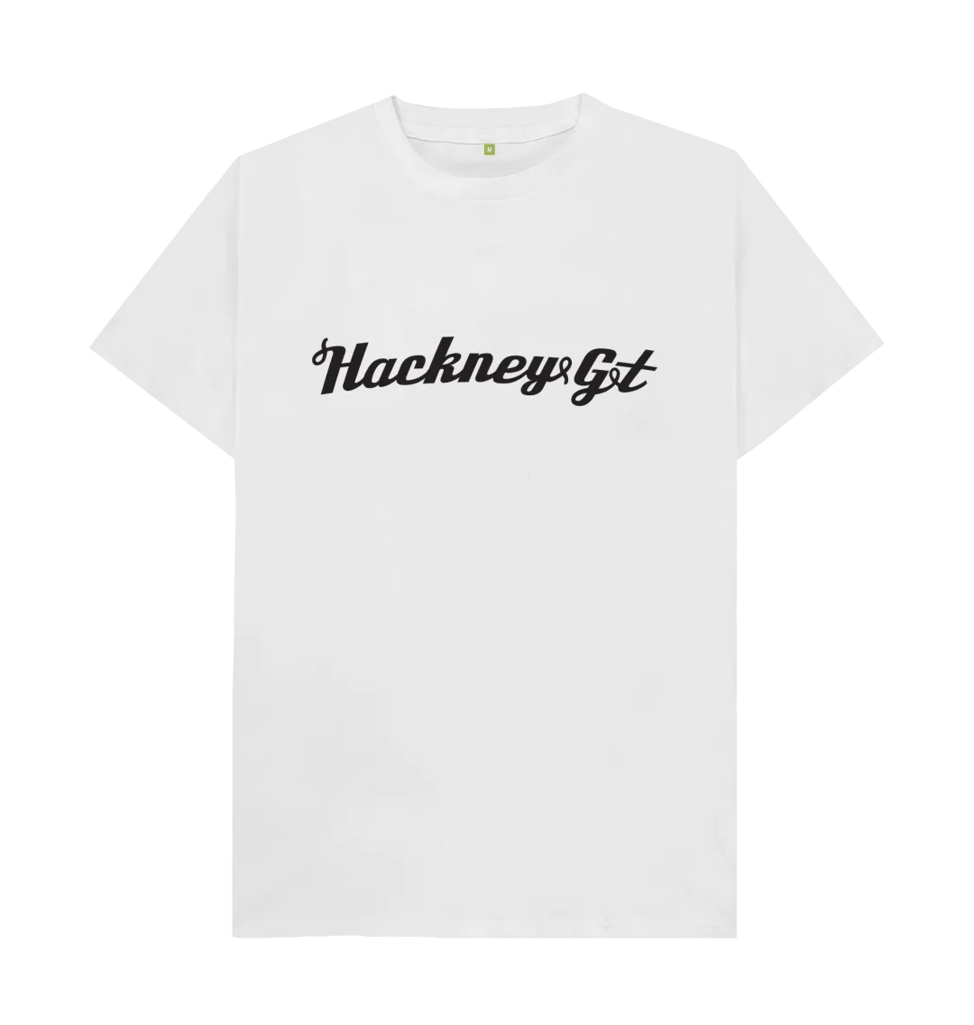 HGT College.  100% organic tee white, pink, grey. Free UK post