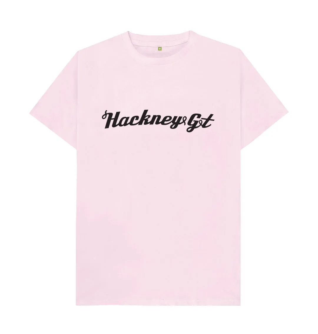 HGT College.  100% organic tee white, pink, grey. Free UK post