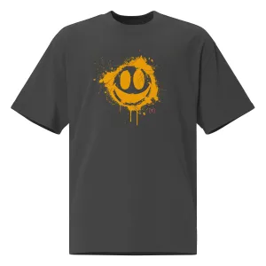 HiTeez Smile  Oversized faded t-shirt