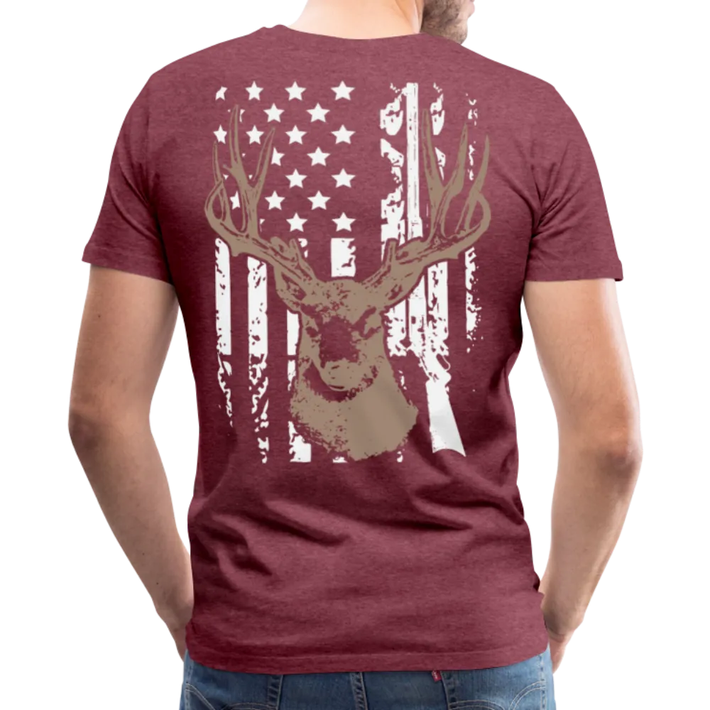 Hunting Flag Men's Premium T-Shirt (KS1022)