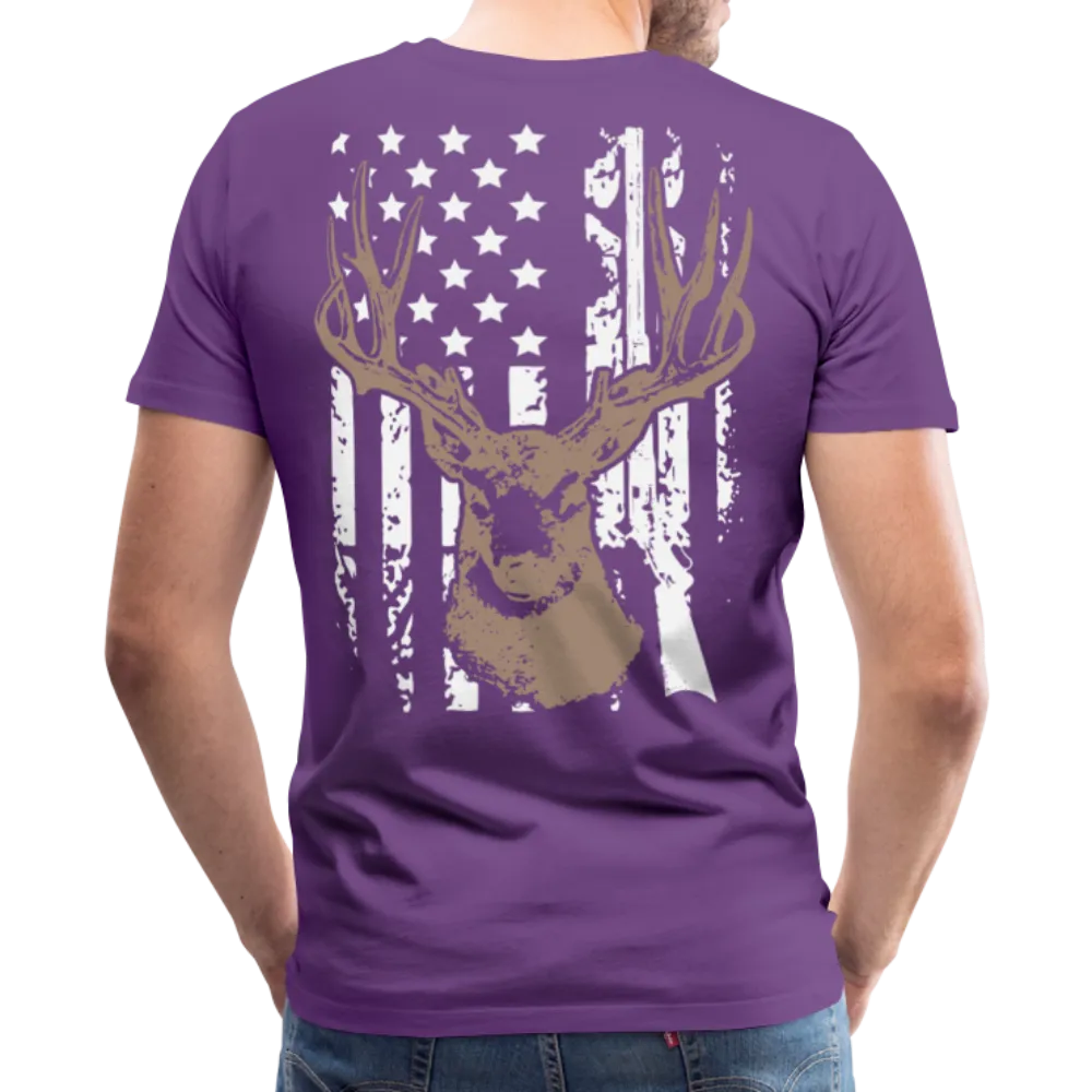 Hunting Flag Men's Premium T-Shirt (KS1022)