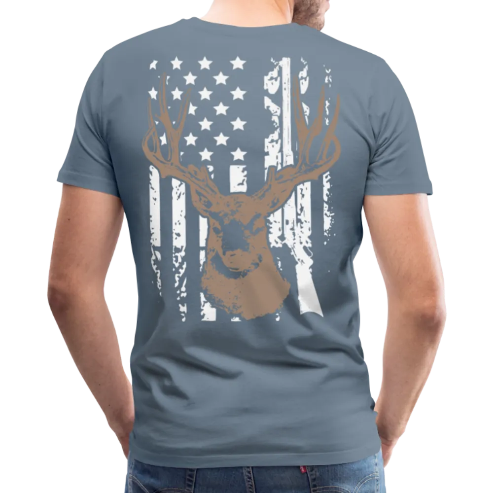 Hunting Flag Men's Premium T-Shirt (KS1022)