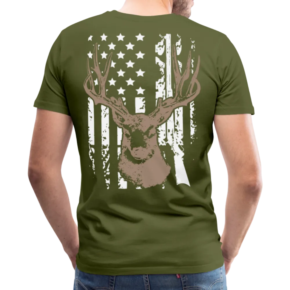 Hunting Flag Men's Premium T-Shirt (KS1022)
