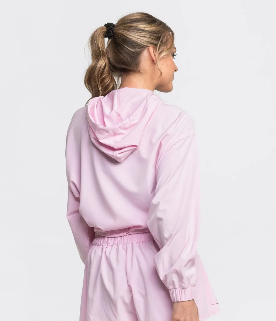 Hybrid Cropped Hoodie