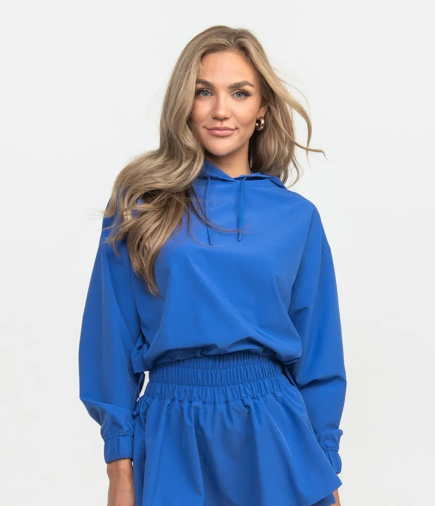Hybrid Cropped Hoodie