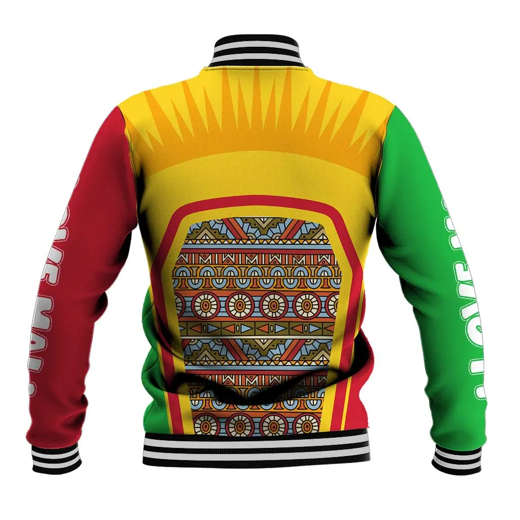 I Love Mali Baseball Jacket Famous Tourist Destinations TS04