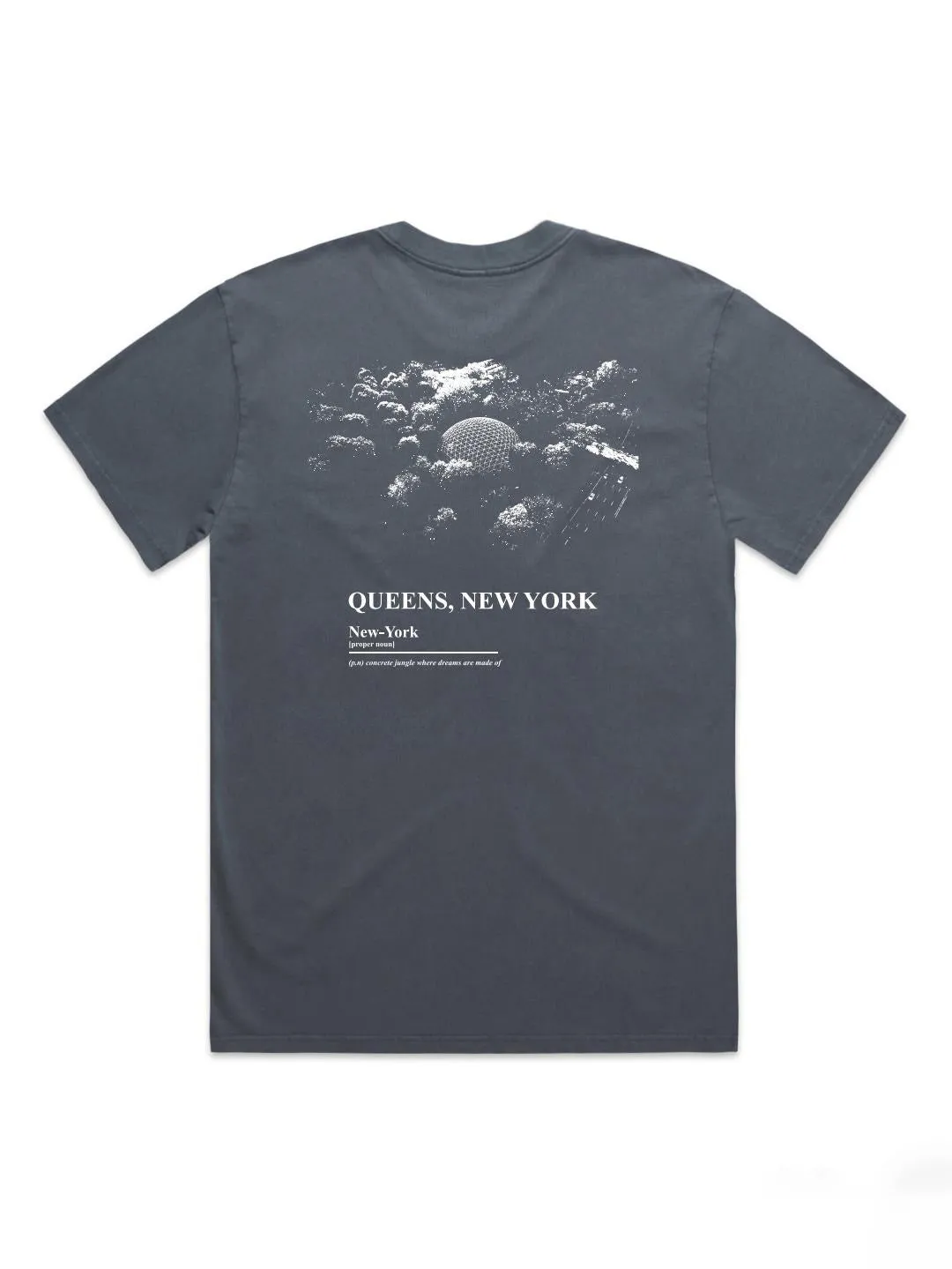 .IMAGE CONCRETE JUNGLE TEE (INDIGO BLUE)