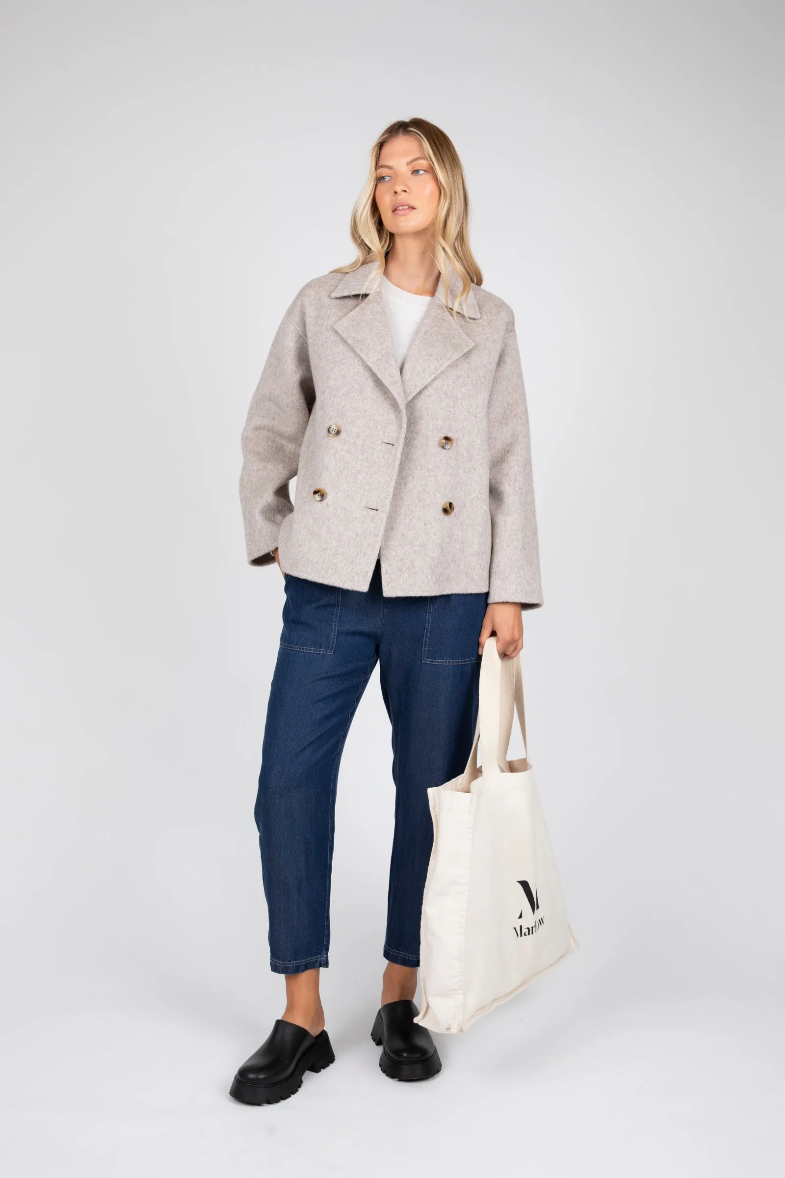 Interval Coat - Stone Marle