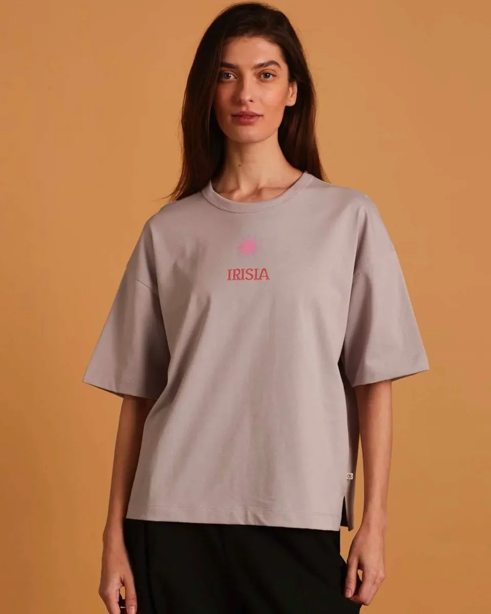 Irisia Thilda Tung Tee - Dusty Purple