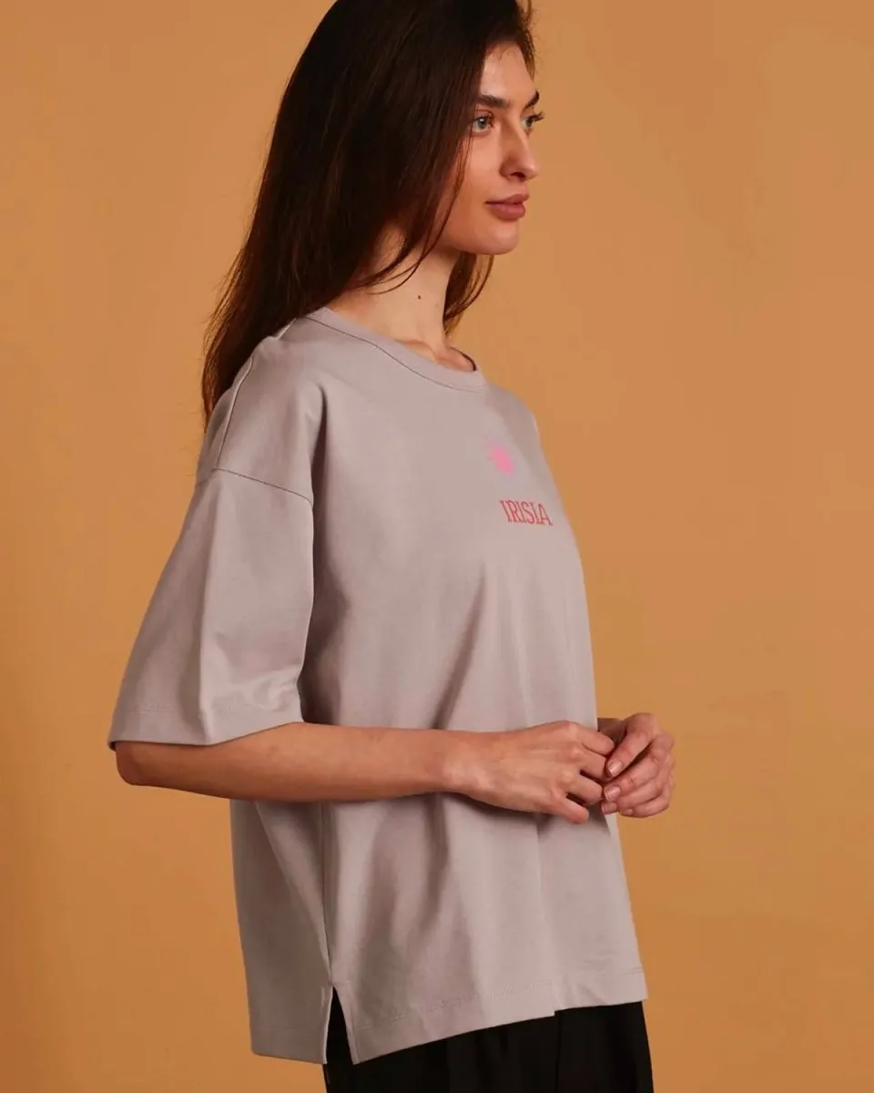 Irisia Thilda Tung Tee - Dusty Purple