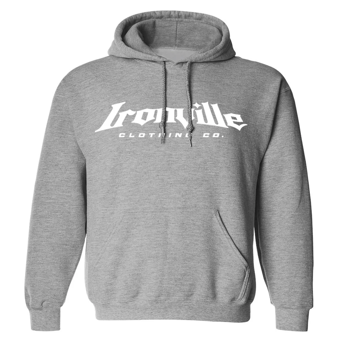 Ironville OLD MAN STRENGTH Pullover Hoodie Sweatshirt