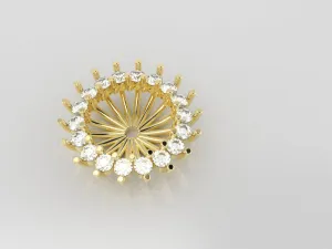 J1013 - Jacket ( 1.7 mm 3 Prong Setting )