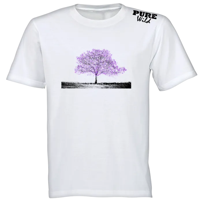 Jacaranda Tree T-Shirt For A Real Man