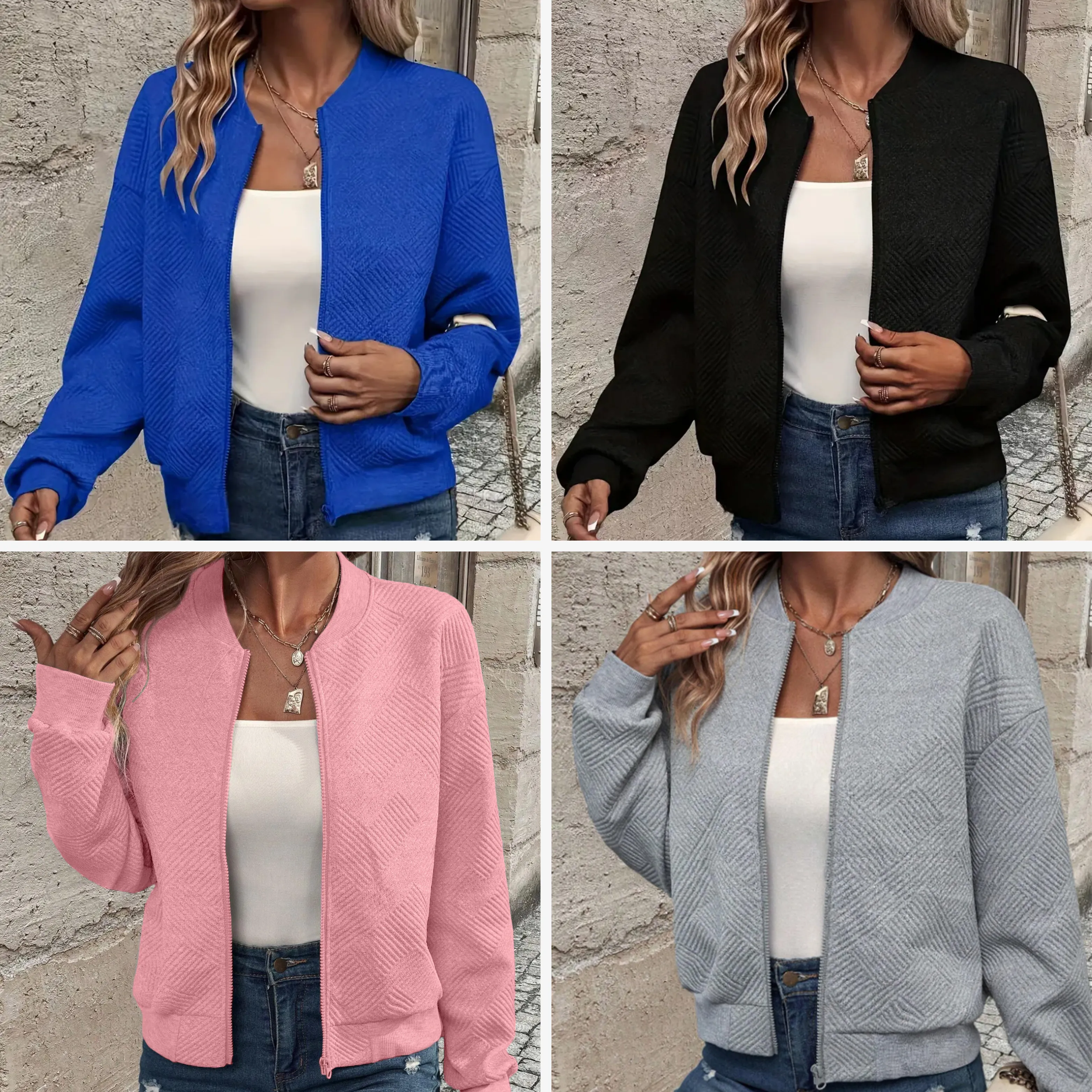 JAIDA - LIGHTWEIGHT ZIP-UP JACKET
