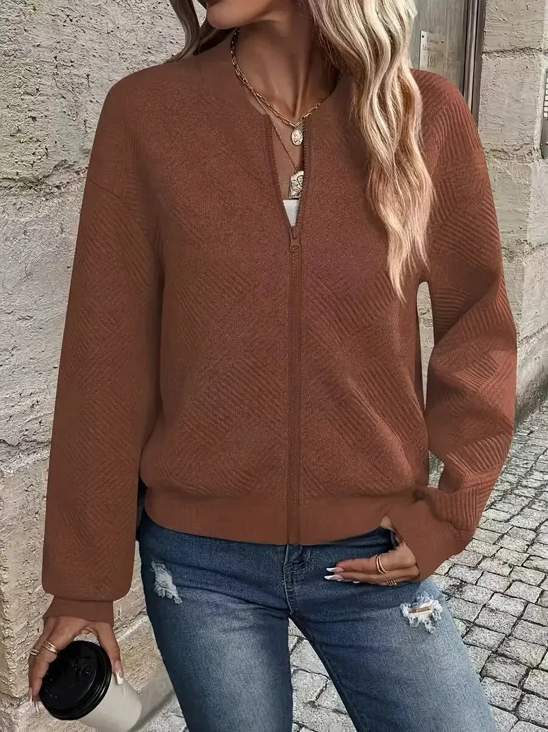 JAIDA - LIGHTWEIGHT ZIP-UP JACKET