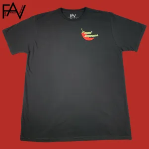 Jalapeno - Black Organic Heavyweight T-Shirt