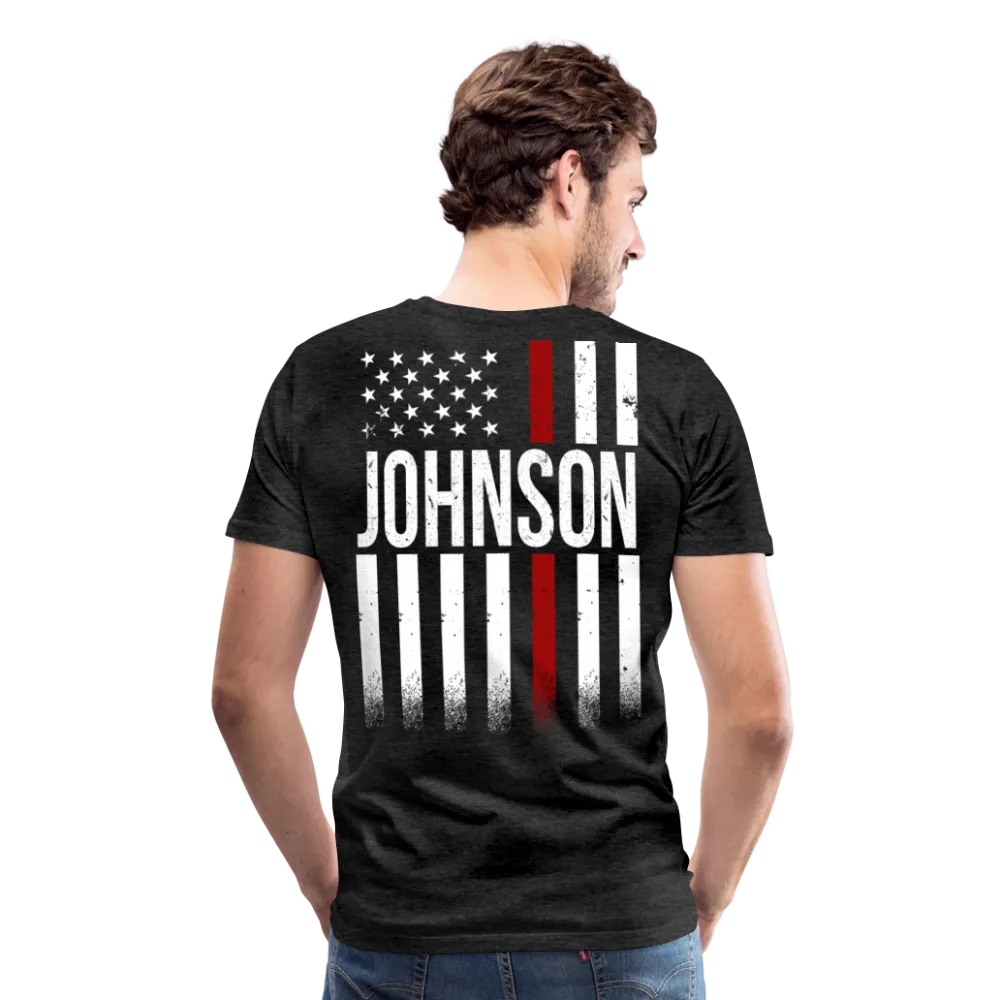 Johnson Firefighter Men's Premium T-Shirt
